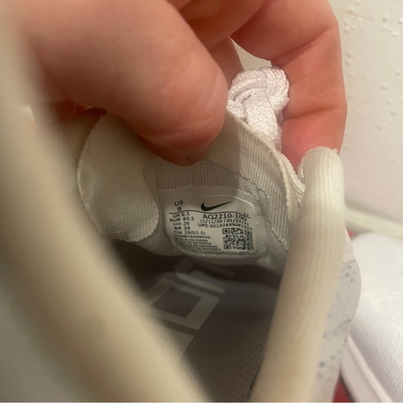 Nike Air Zoom Pegasus 36 women’s running shoe in all white sz 9 - Picture 5 of 5